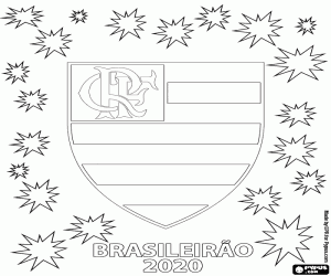 Flamengo, Brasileirão 2020 kleurplaat