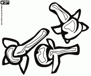 Gedroogde Kruidnagel, een specerij kleurplaat