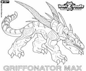Griffonator Max, Invizimals Shadow Zone kleurplaat