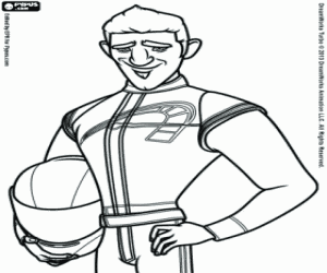 Guy Gagné kleurplaat