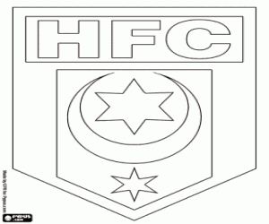 Hallescher FC logo kleurplaat
