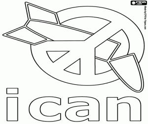 ICAN, Nobelprijs voor de Vrede 2017 kleurplaat