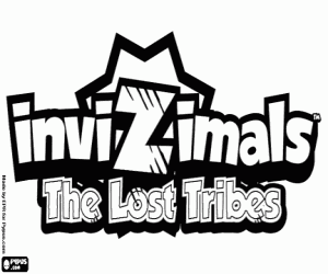 Invizimals The Lost Tribes logo kleurplaat