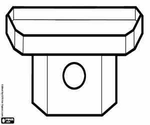Een Japanse tafeltje kleurplaat