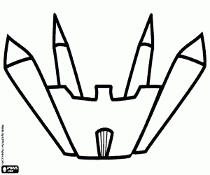 Een kasteel met de deur gesloten kleurplaat