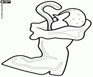 Kerstman laars met geschenken kleurplaat