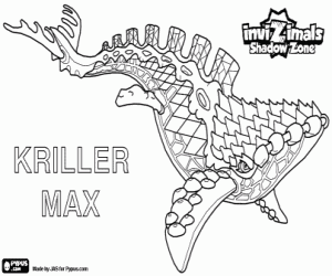 Kriller Max, Invizimals Shadow Zone kleurplaat