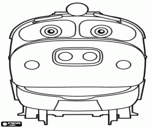 Locomotief Brewster, Chuggington kleurplaat