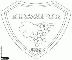 Logo van Bucaspor kleurplaat