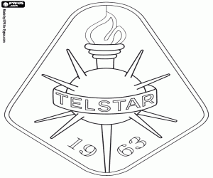Logo van SC Telstar kleurplaat