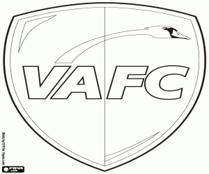 Logo van Valenciennes FC kleurplaat