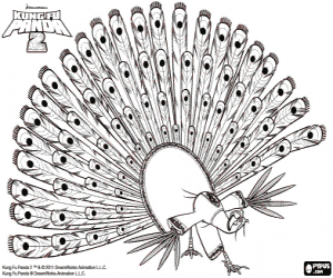 Lord Shen, Kung Fu Panda 2 kleurplaat