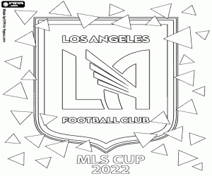 Los Angeles FC, MLS CUP 2022 kleurplaat