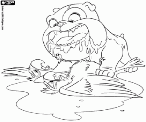 Luiz, Blu en Jewel kleurplaat