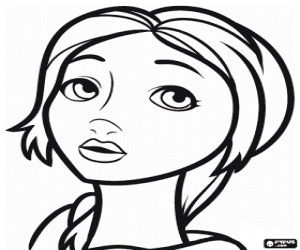 Mary Katherine, personage uit Epic kleurplaat