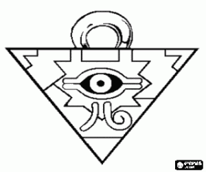 Millennium Puzzel, Yu-Gi-Oh kleurplaat