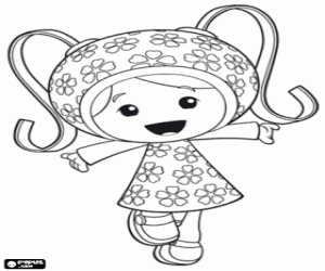 Milli van Team Umizoomi kleurplaat