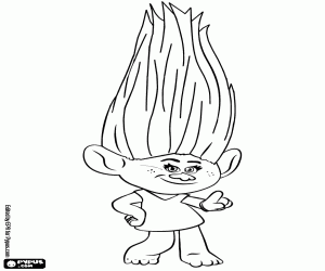 Moxie houdt van dansen kleurplaat