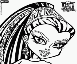 Nefera de Nile, Monster High kleurplaat