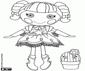 Pairie Dusty Trails, Lalaloopsy kleurplaat