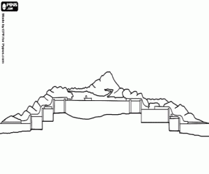 Het Panamakanaal, 1914 kleurplaat