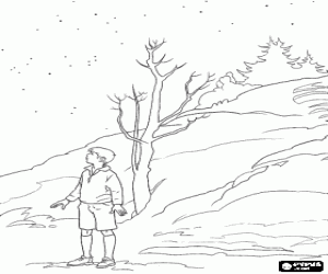 Peter Pevensie in Narnia kleurplaat