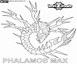 Phalamos Max, Invizimals kleurplaat