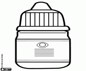 Pillen, ziekenhuis materiaal kleurplaat