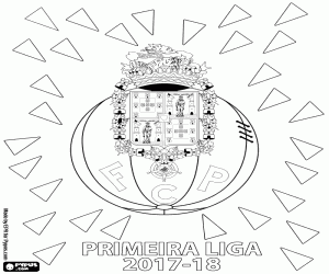 Porto, Primeira Liga 2017-2018 kleurplaat