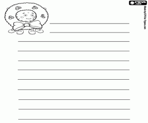 Pypus, krans en wensen voor Kerstmis kleurplaat