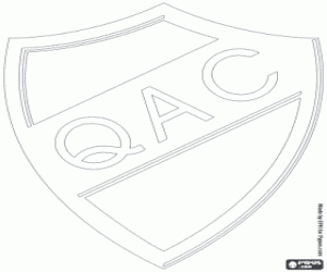 Quilmes AC logo kleurplaat
