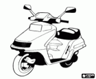 Motorfiet scootter