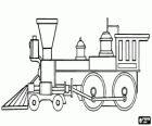Grote stoomlocomotief