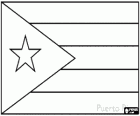 Vlag van Puerto Rico of Porto Rico