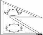 Vlag van Nepal