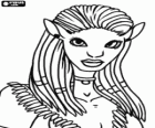 Neytiri de mooie prinses die verliefd wordt voor Jake Avatar