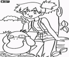 De Pokemon Psyduck en May, Pokemon Trainer