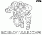 Robotallion is een robot Bakugan