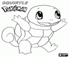 Squirtle is een schattige Pokemon die lijkt op een schildpad en een van de initialen Pokemonpoppetjes