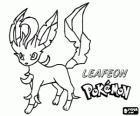 Leafeon is als een plant die de fotosynthese uitvoert en is een van Eevee evoluties