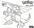 Palkia is een legendarische draak pokemon en heeft de mogelijkheid om te reizen door de ruimte