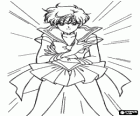 Haruka Tenou kan transformeren in Sailor Uranus