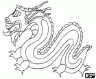 Chinese draak of een Oosterse draak
