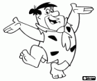 Fred Flintstone, hoofdpersoon van de avonturen van The Flintstones