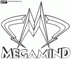 Logo van de animatiefilm Megamind Superschurk