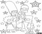 Die Simpsons wensen u een vrolijk kerstfeest