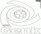 Embleem van Racing Genk en KRC Genk, Koninklijke Racing Club Genk, de Belgische voetbalclub