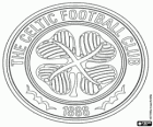 Logo Celtic FC, beter bekend als Celtic Glasgow, de Schotse voetbalclub
