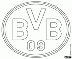 Embleem BVB 09, Borussia Dortmund, Ballspielverein Borussia 09 e.V. Dortmund, de Duitse voetbalclub