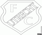 Embleem van FC Utrecht, Football Club Utrecht, Nederlandse voetbalclub